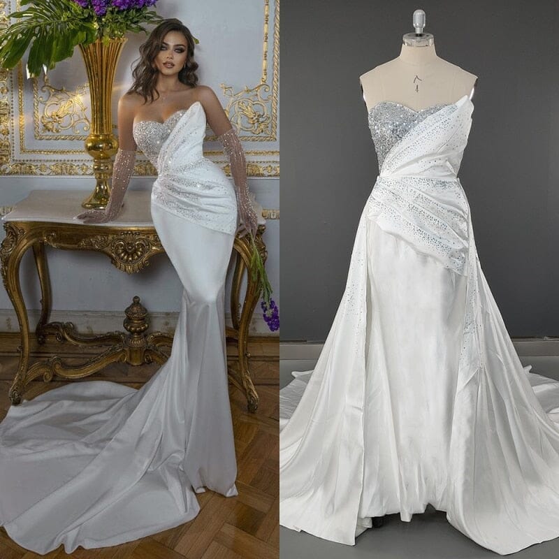 Noble Shine Mermaid Wedding Dress, Order Beautiful Mermaid Wedding Dresses  & Mermaid Wedding Gowns at Devotion Dresses